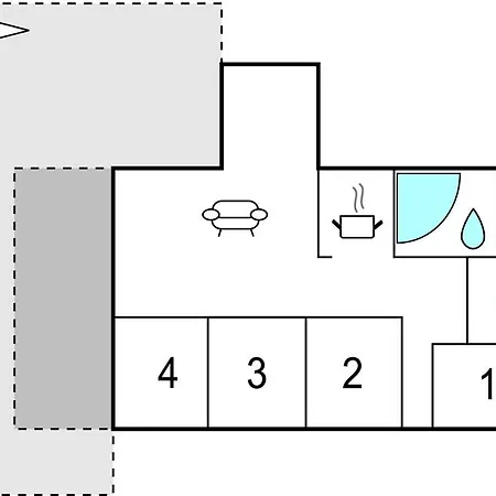 بيت للعطل 4 Bedroom Amazing In *